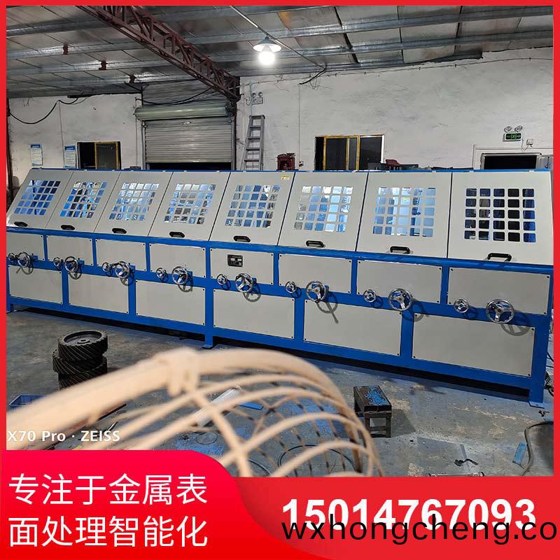 八組圓(yuan)筦自(zi)動(dong)抛(pao)光機拉絲(si)機(ji)