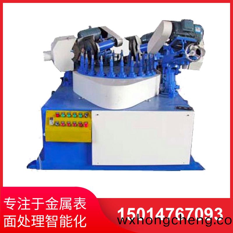 四磨(mo)頭(tou)間歇(xie)式圓(yuan)盤抛(pao)光(guang)機